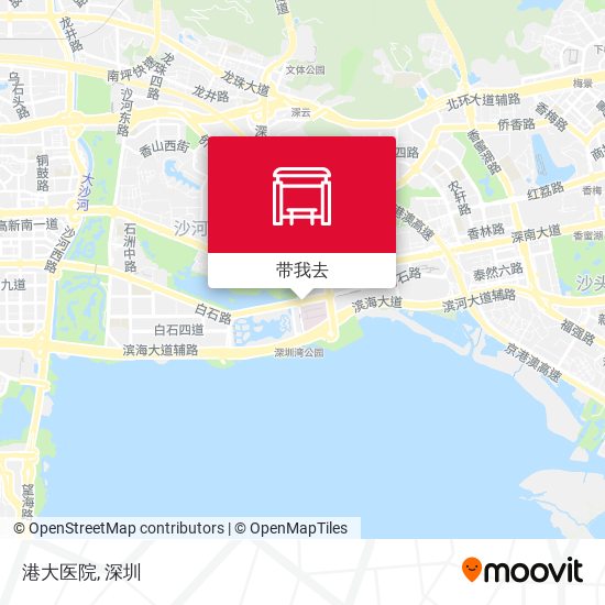 港大医院地图