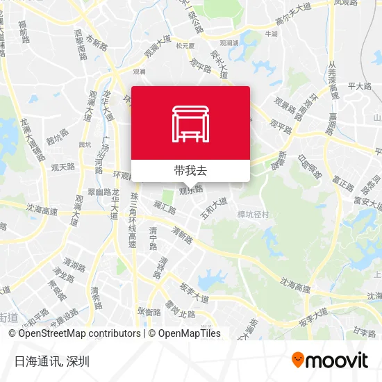 日海通讯地图