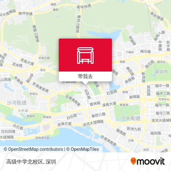 高级中学北校区地图