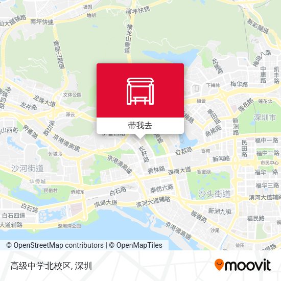 高级中学北校区地图