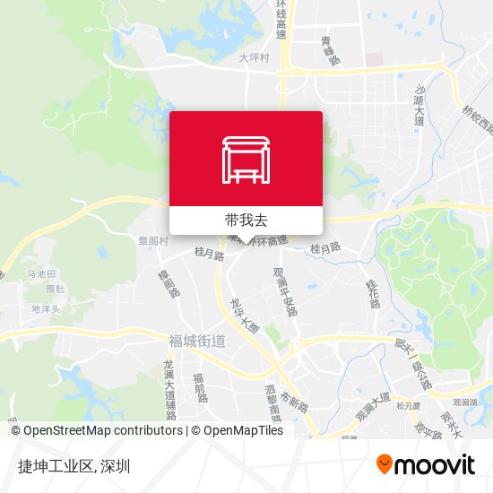 捷坤工业区地图