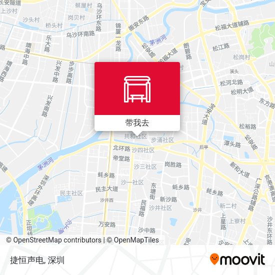 捷恒声电地图