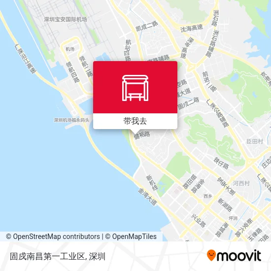 固戍南昌第一工业区地图