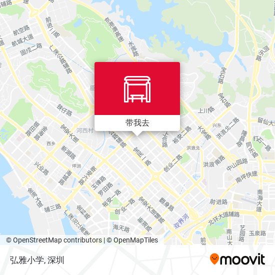 弘雅小学地图
