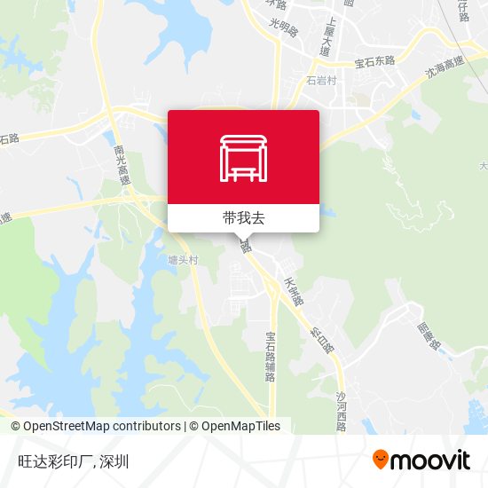 旺达彩印厂地图