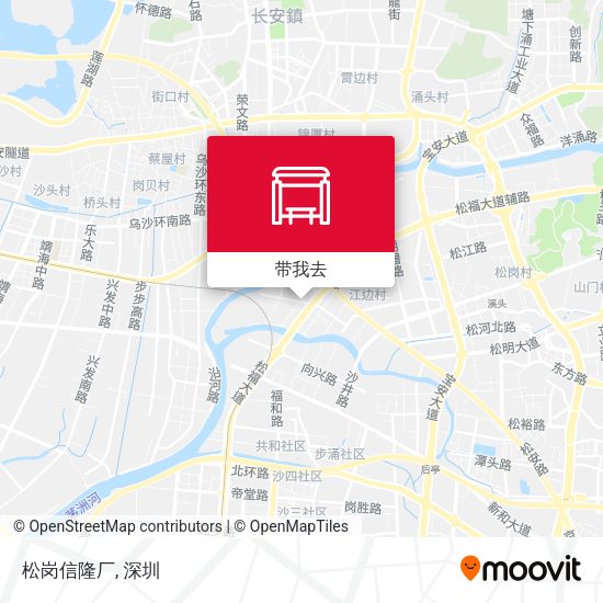 松岗信隆厂地图