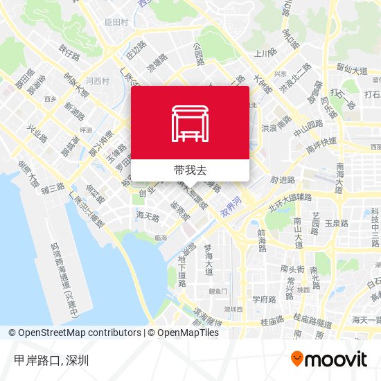 甲岸路口地图