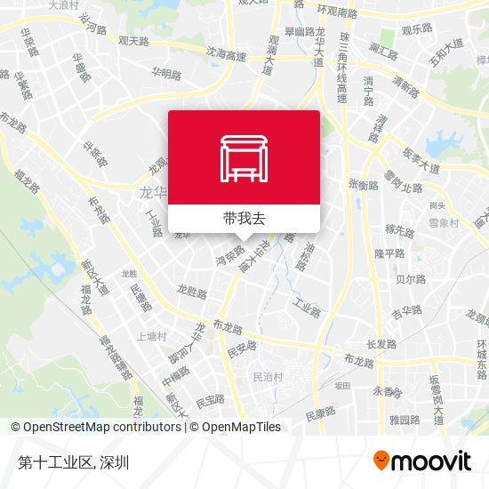 第十工业区地图