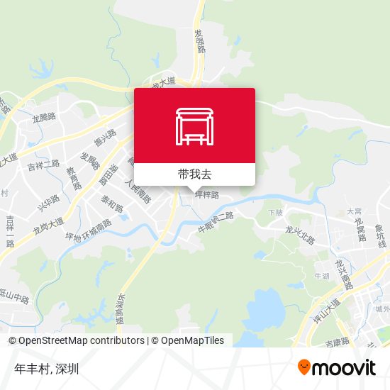 年丰村地图
