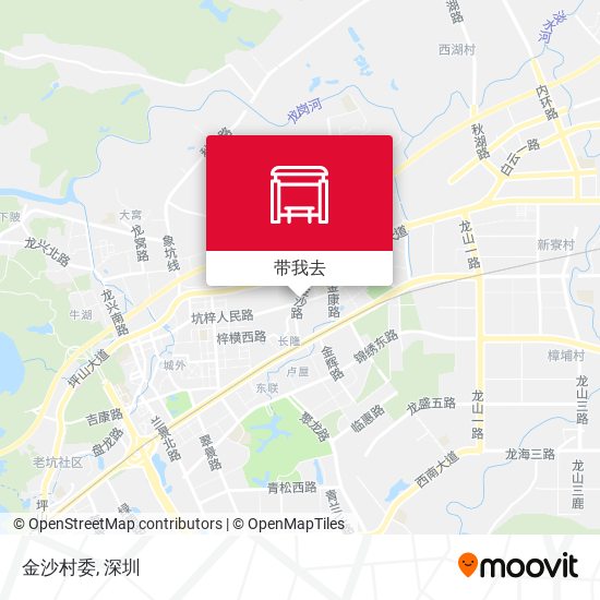 金沙村委地图