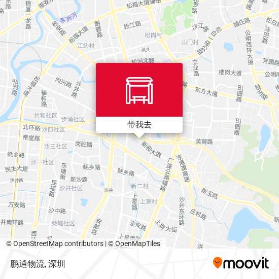 鹏通物流地图