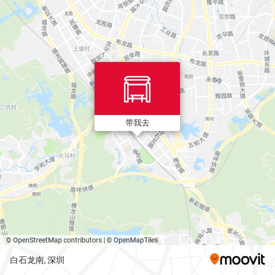 白石龙南地图