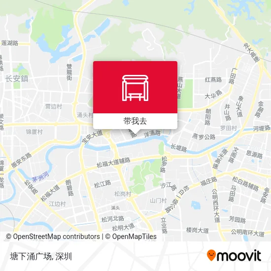 塘下涌广场地图