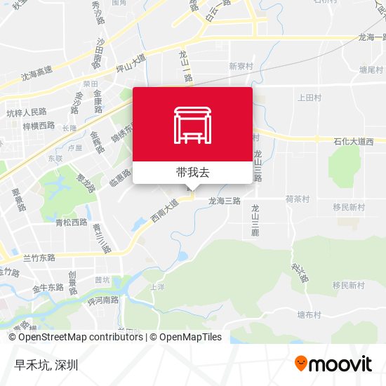 早禾坑地图