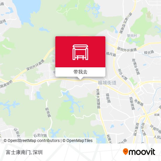 富士康南门地图