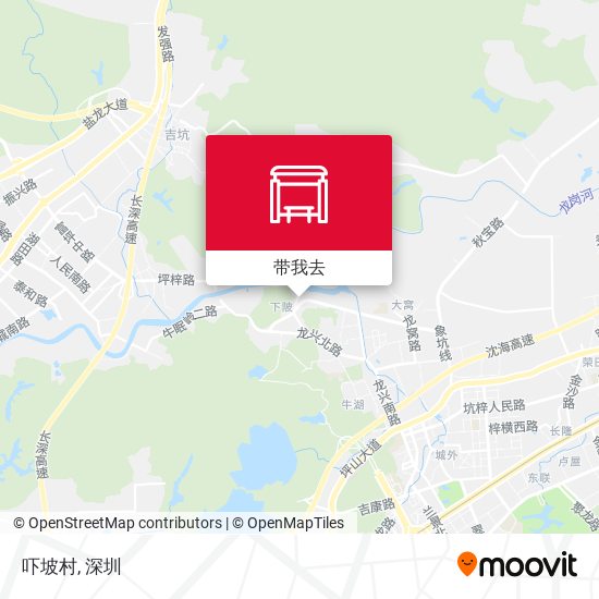 吓坡村地图
