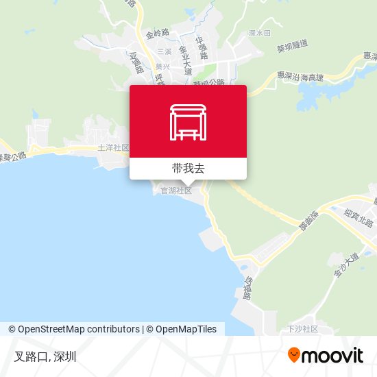 叉路口地图