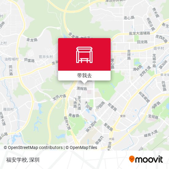福安学校地图