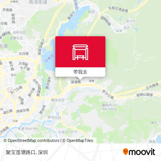 聚宝莲塘路口地图