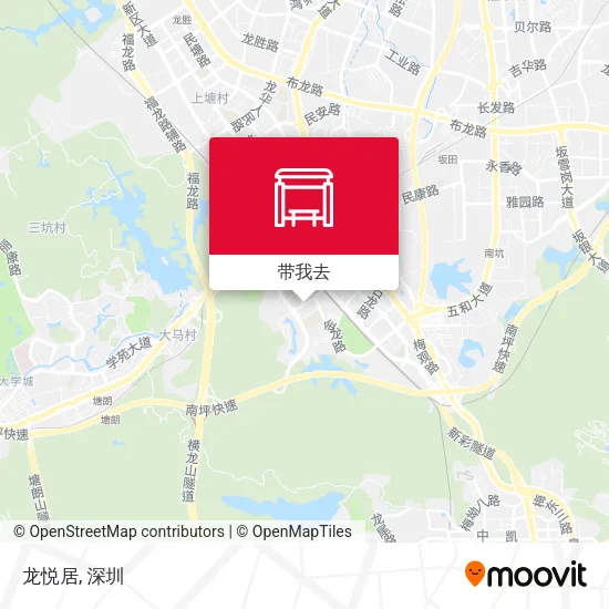 龙悦居地图