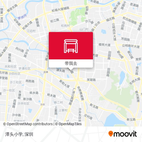 潭头小学地图