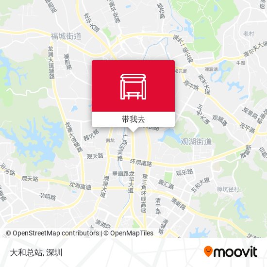 大和总站地图