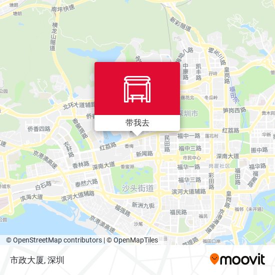 市政大厦地图