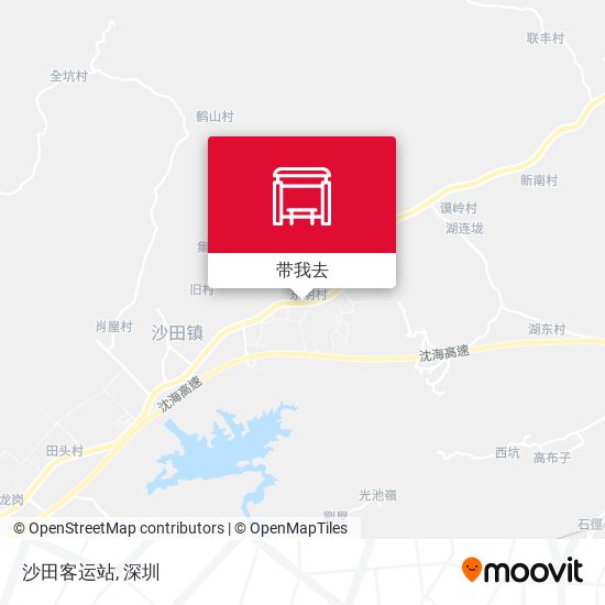 沙田客运站地图