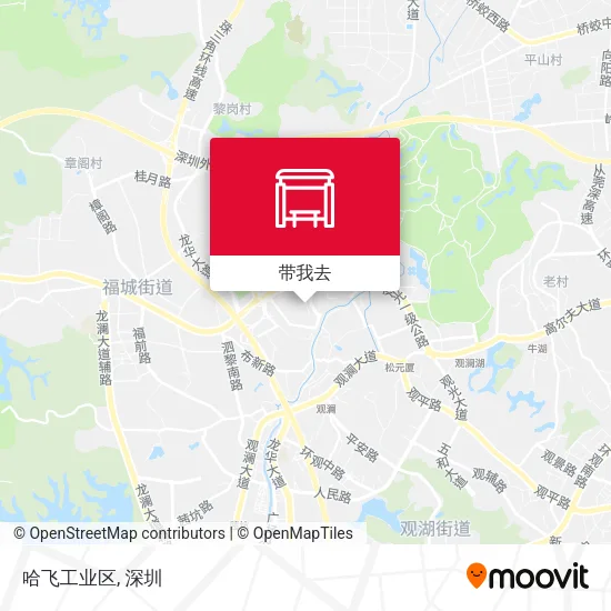 哈飞工业区地图