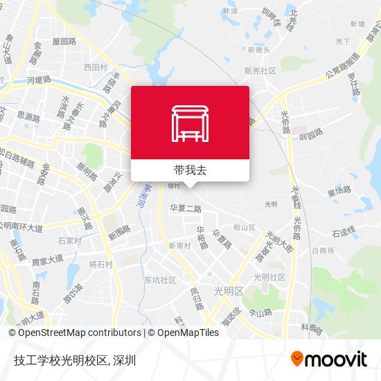 技工学校光明校区地图