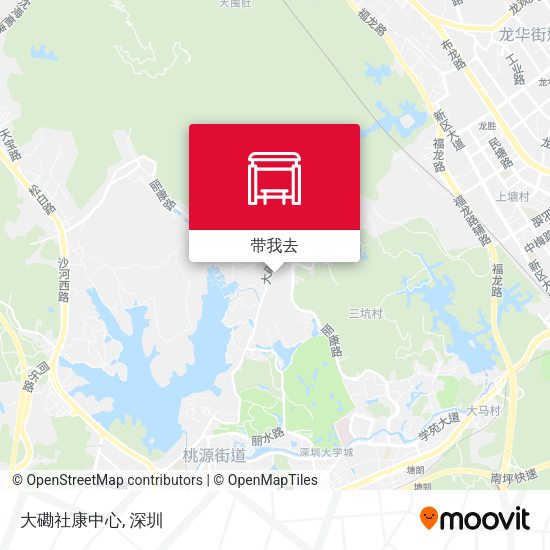 大磡社康中心地图