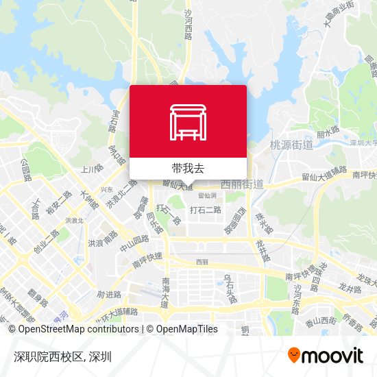 深职院西校区地图