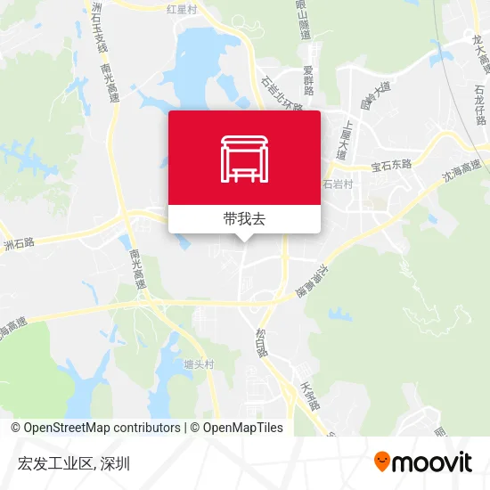 宏发工业区地图