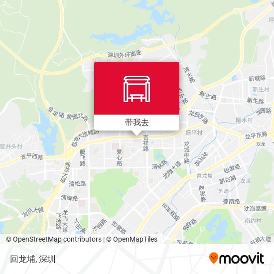 回龙埔地图