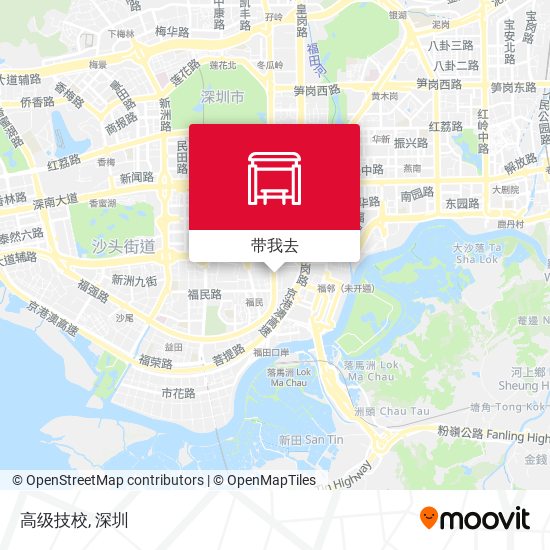 高级技校地图