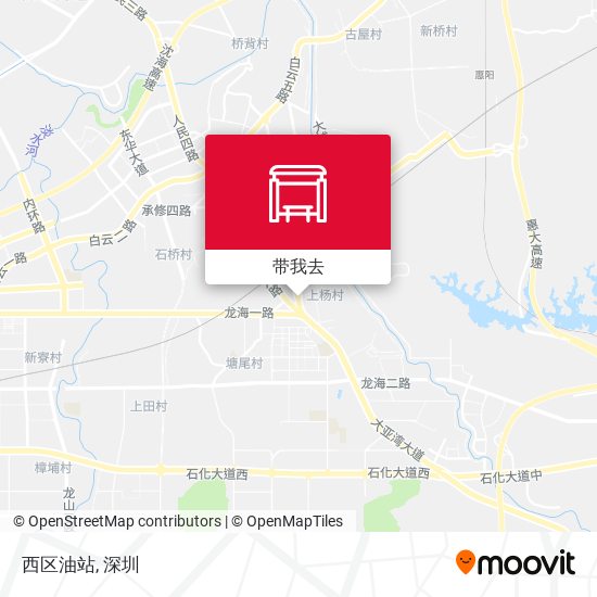 西区油站地图