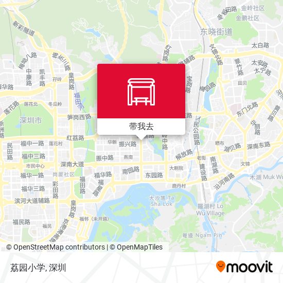 荔园小学地图