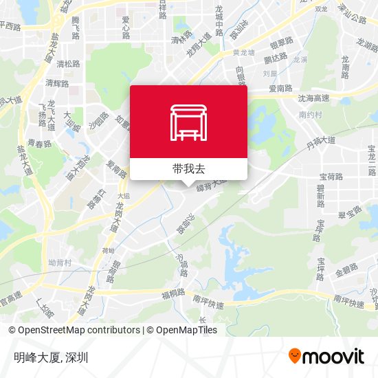 明峰大厦地图