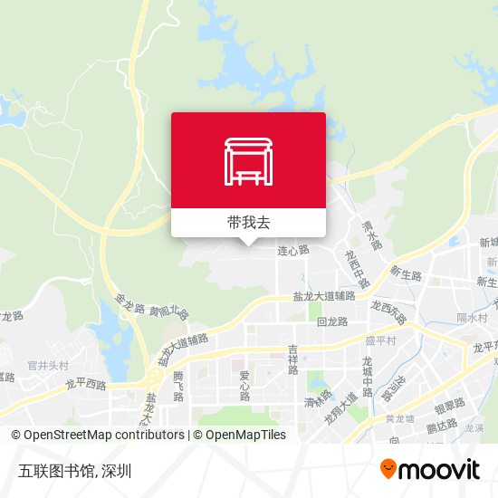 五联图书馆地图