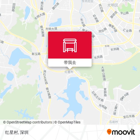 红星村地图