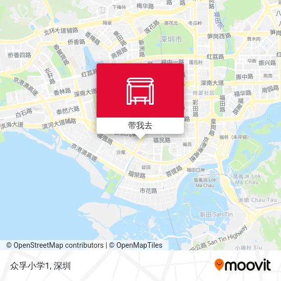 众孚小学1地图