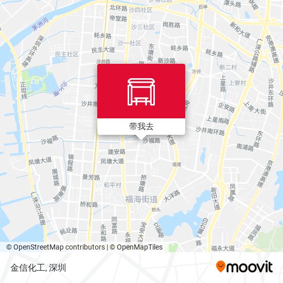金信化工地图
