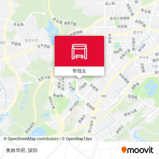 奥林华府地图