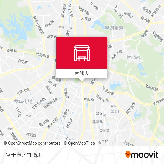富士康北门地图