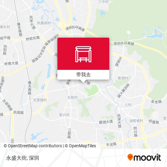 永盛大街地图