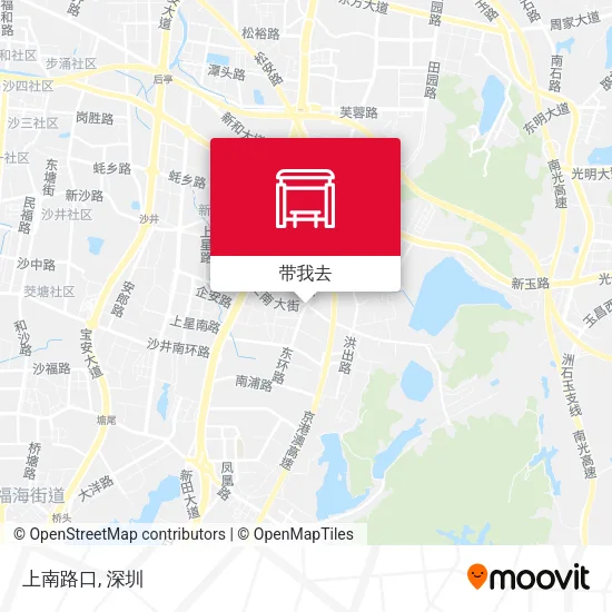 上南路口地图