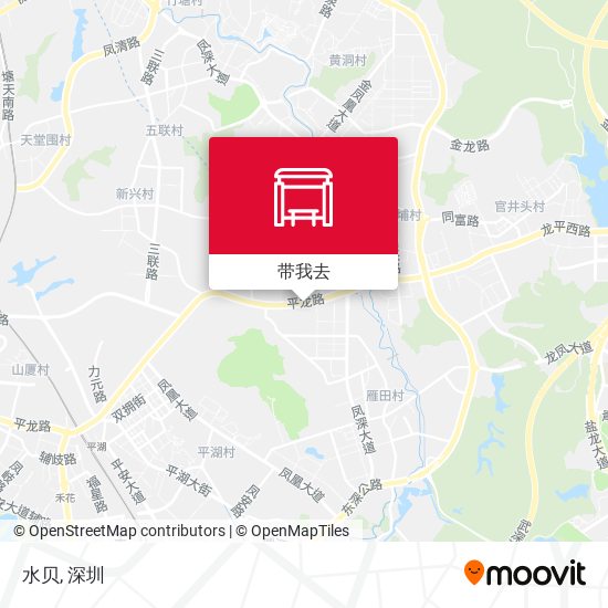 水贝地图