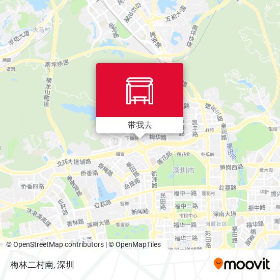 梅林二村南地图