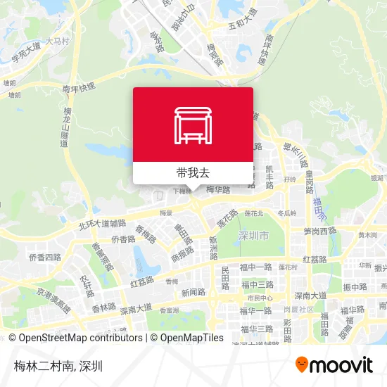 梅林二村南地图