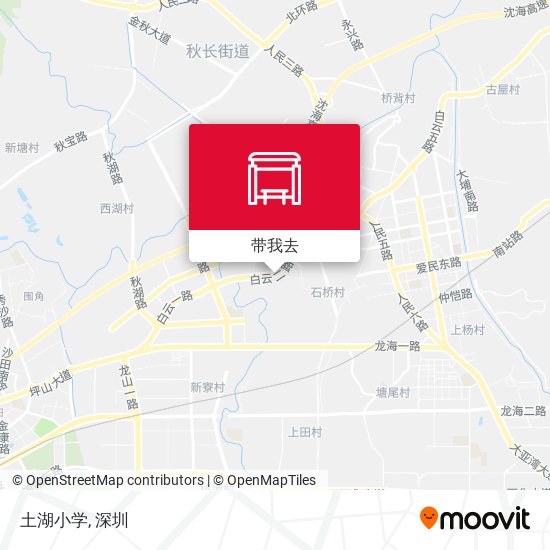 土湖小学地图